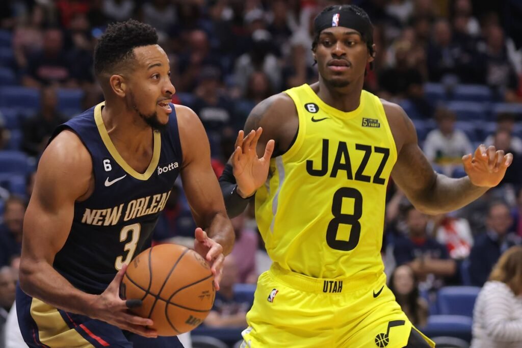 Utah Jazz vs New Orleans Pelicans match player stats