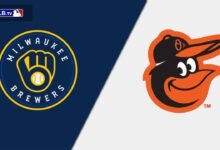 milwaukee brewers vs baltimore orioles match player stats​