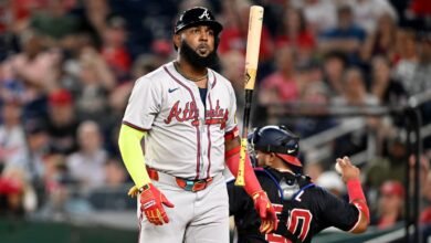 atlanta braves vs washington nationals match player stats