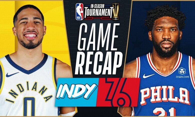 pacers vs philadelphia 76ers match player stats​