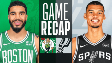 san antonio spurs vs boston celtics match player stats​