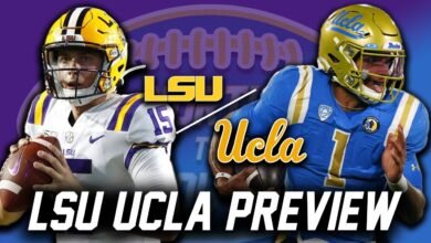 ucla bruins football vs lsu tigers football match player stats​